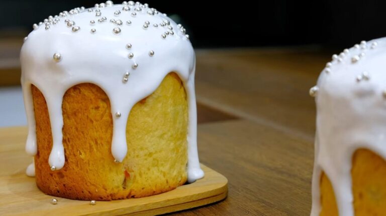 Классическая глазурь для Пасхальных куличей